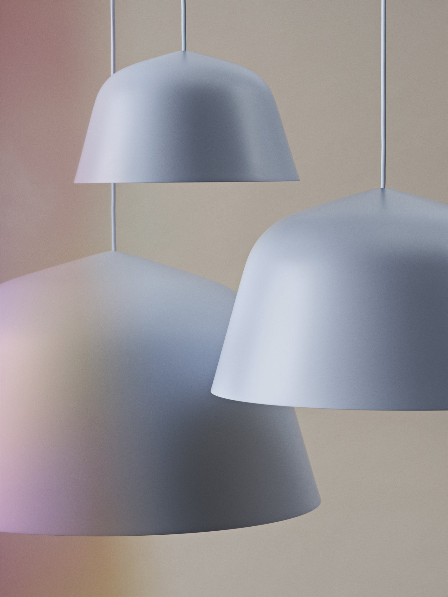 Muuto Ambit riippuvalaisin Ø25 vaaleansininen