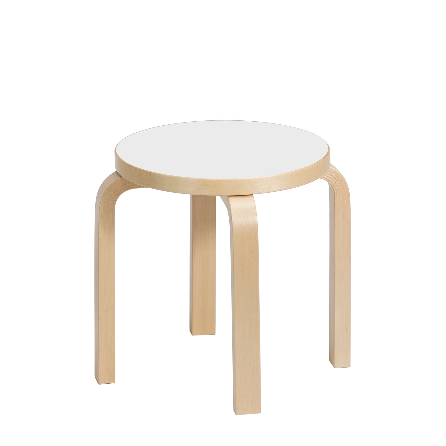Artek NE60 lasten jakkara valkoinen laminaatti