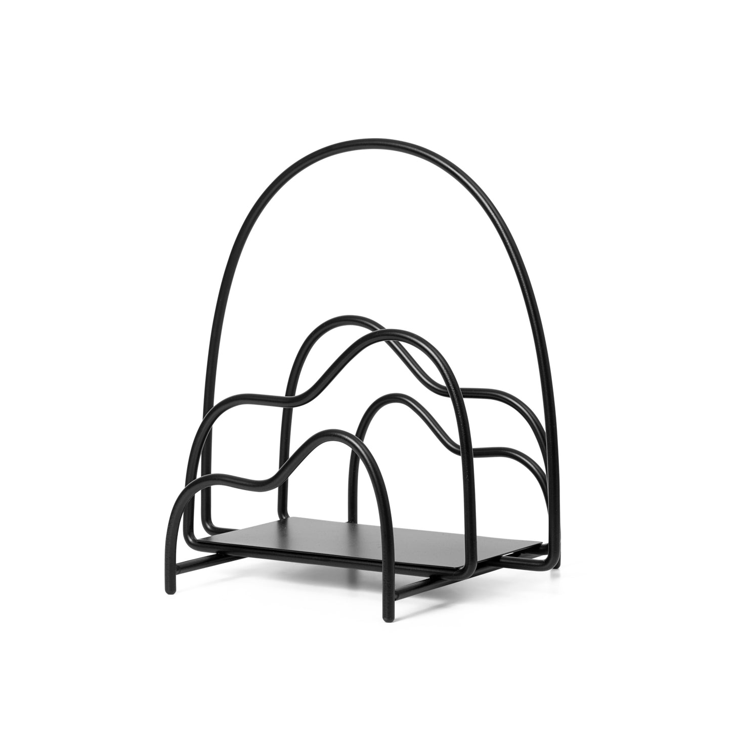 Ferm Living Lithos lehtiteline musta
