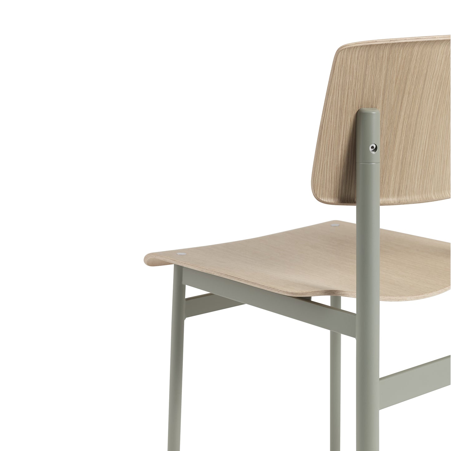 Muuto Loft tuoli tammi/vihreä (PU-lakattu)