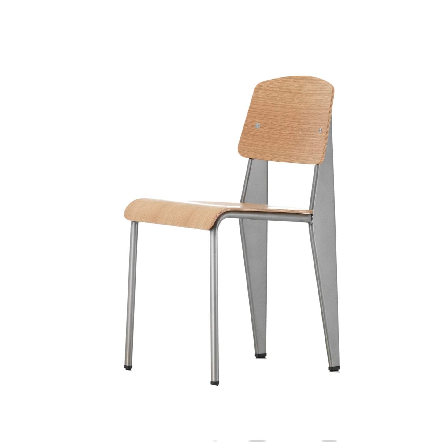 Vitra Standard tuoli tammi/teräs
