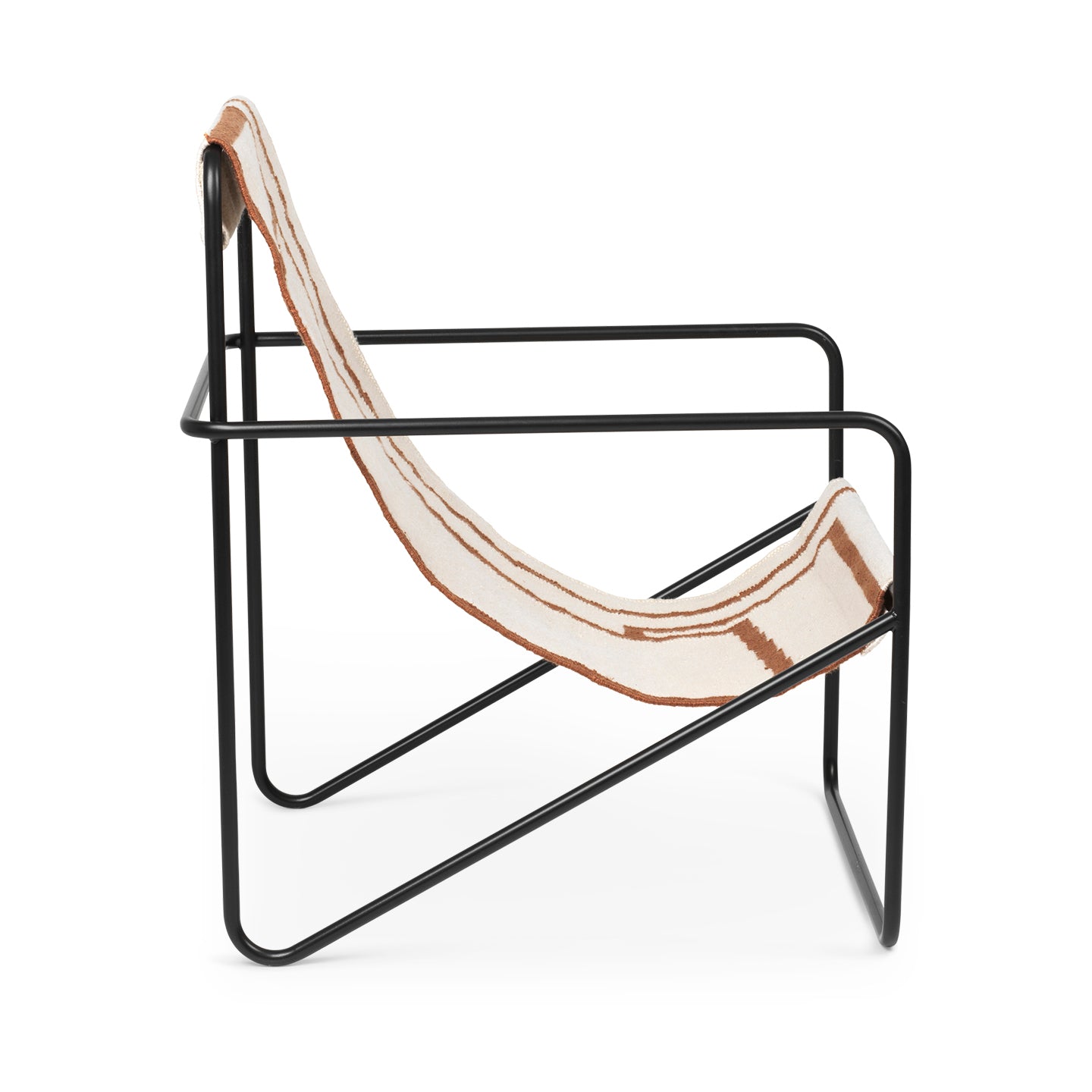 Ferm Living Desert lepotuoli musta/shape