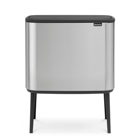 Brabantia Bo Touch 36l kierrätyskaluste matta teräs