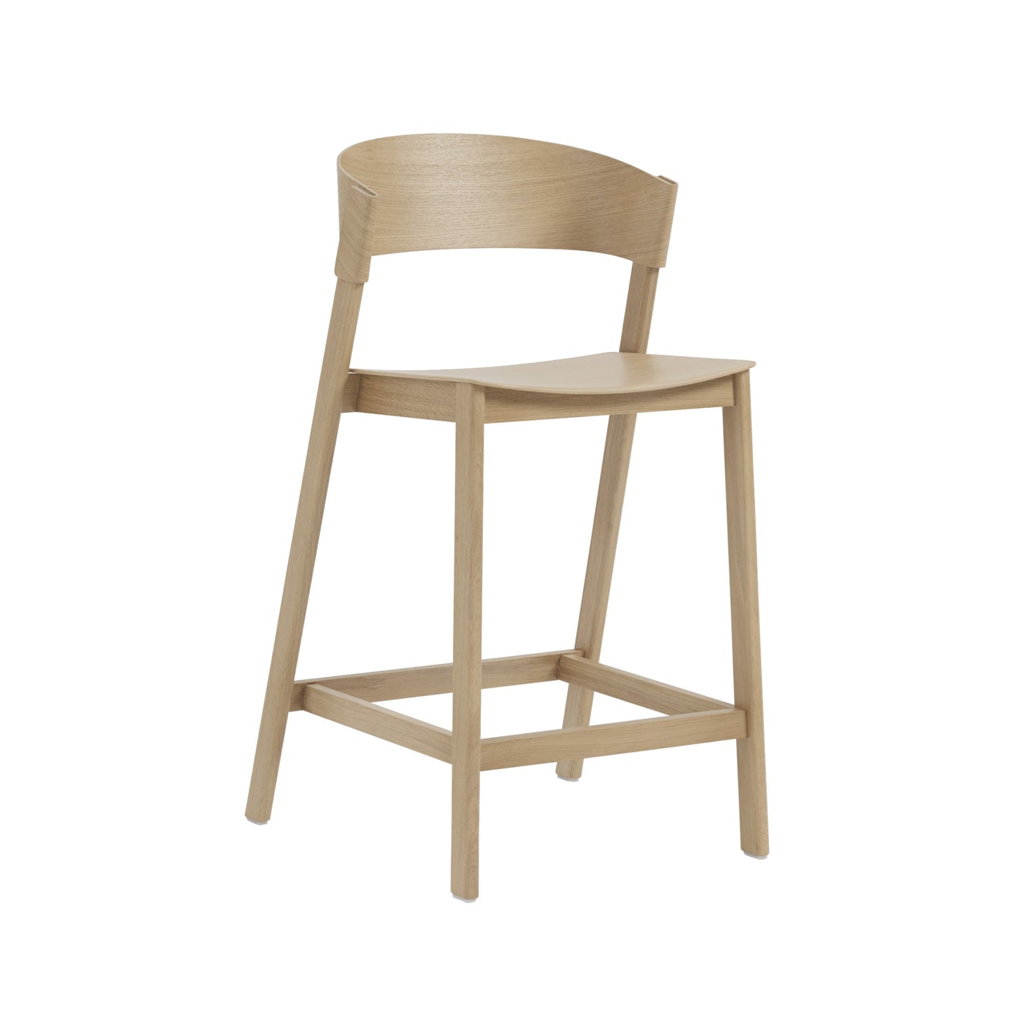 Muuto Cover matala baarituoli tammi