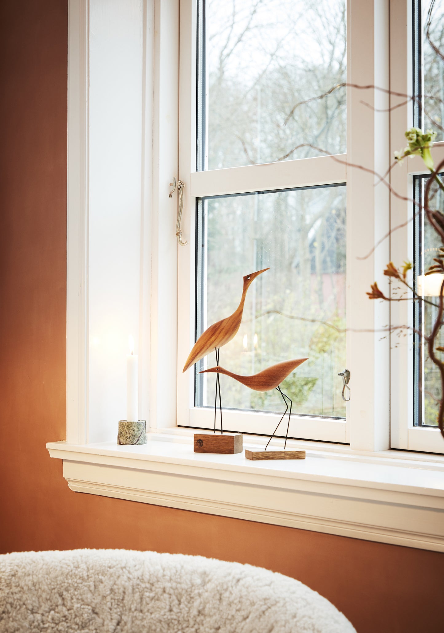 Warm Nordic Beak Bird Low Heron