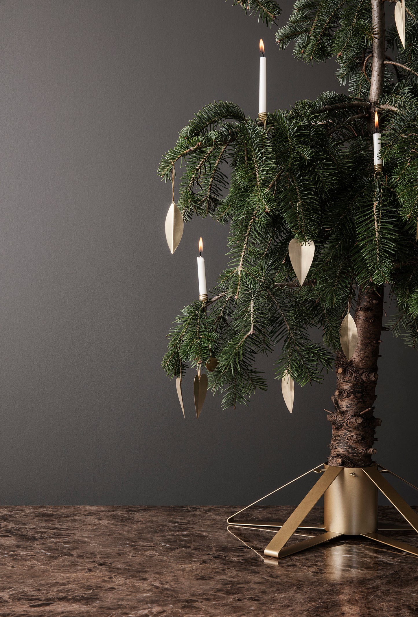 Ferm Living kuusenjalka messinki
