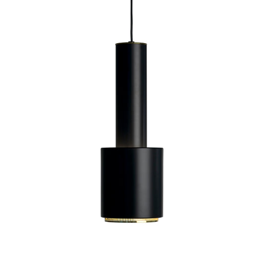 Artek A110 "Käsikranaatti" valaisin musta/messinki