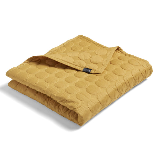 HAY Mega Dot päiväpeitto 235x245 sinappi
