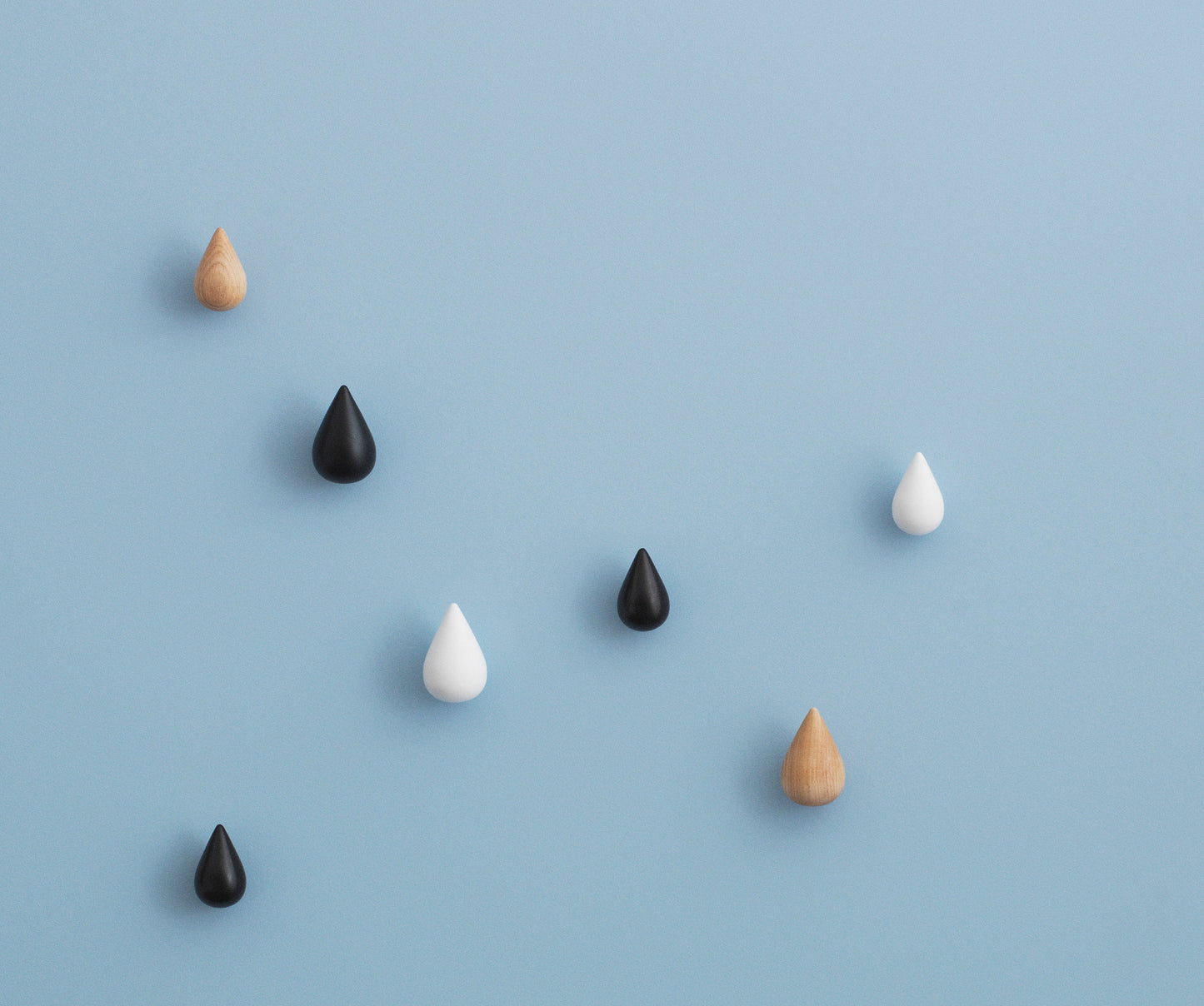 Normann Copenhagen Dropit ripustin S 2kpl valkoinen