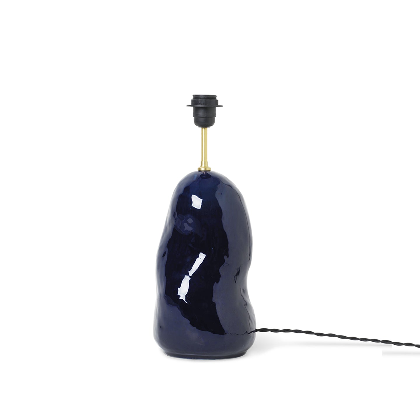 Ferm Living Hebe jalka M tummansininen