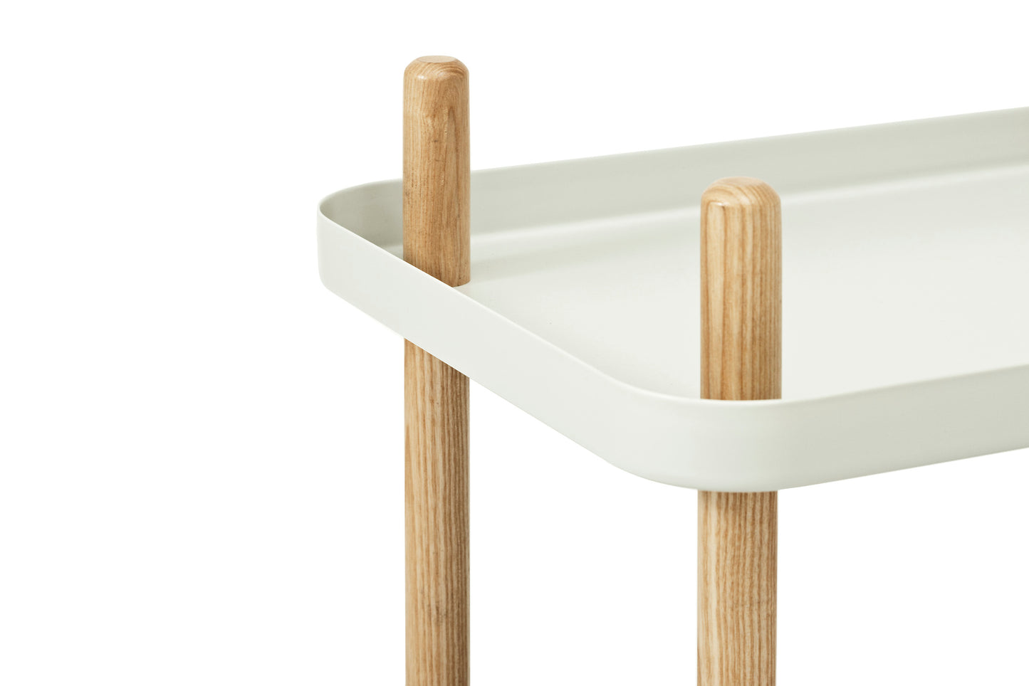 Normann Copenhagen Block tarjoiluvaunu vaaleanharmaa