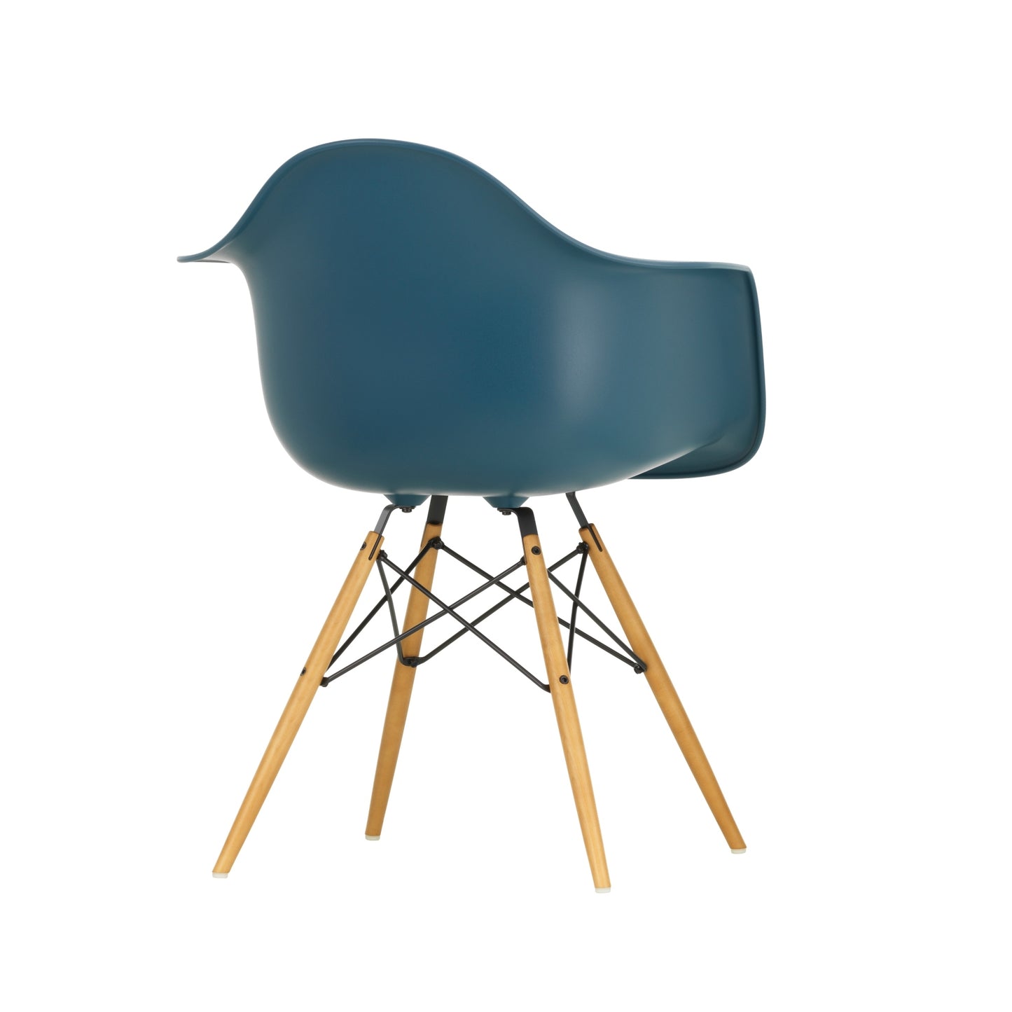 Vitra Eames DAW tuoli sininen/vaahtera