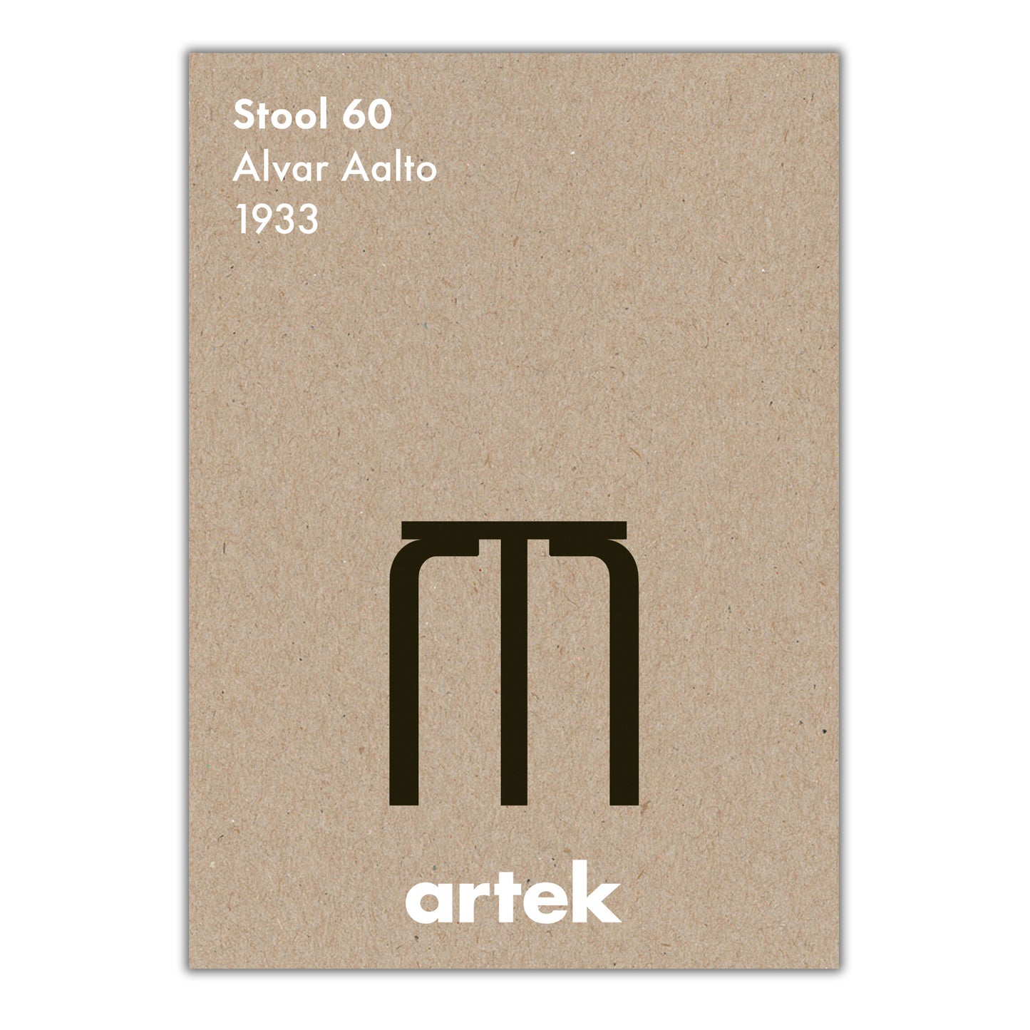 Artek Icons Jakkara 60 juliste 50x70