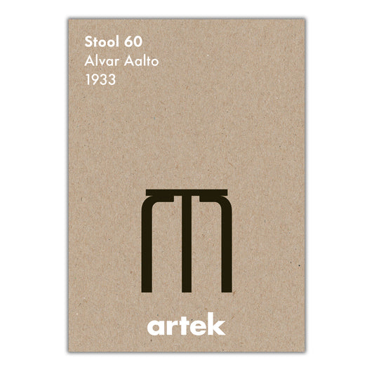 Artek Icons Jakkara 60 juliste 50x70
