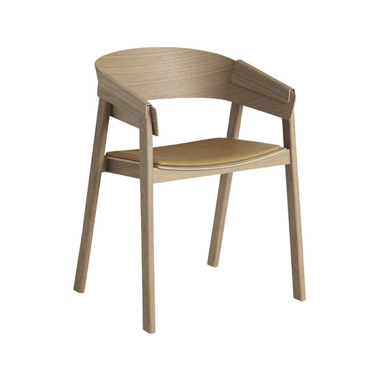 Muuto Cover käsinojatuoli tammi/nahka