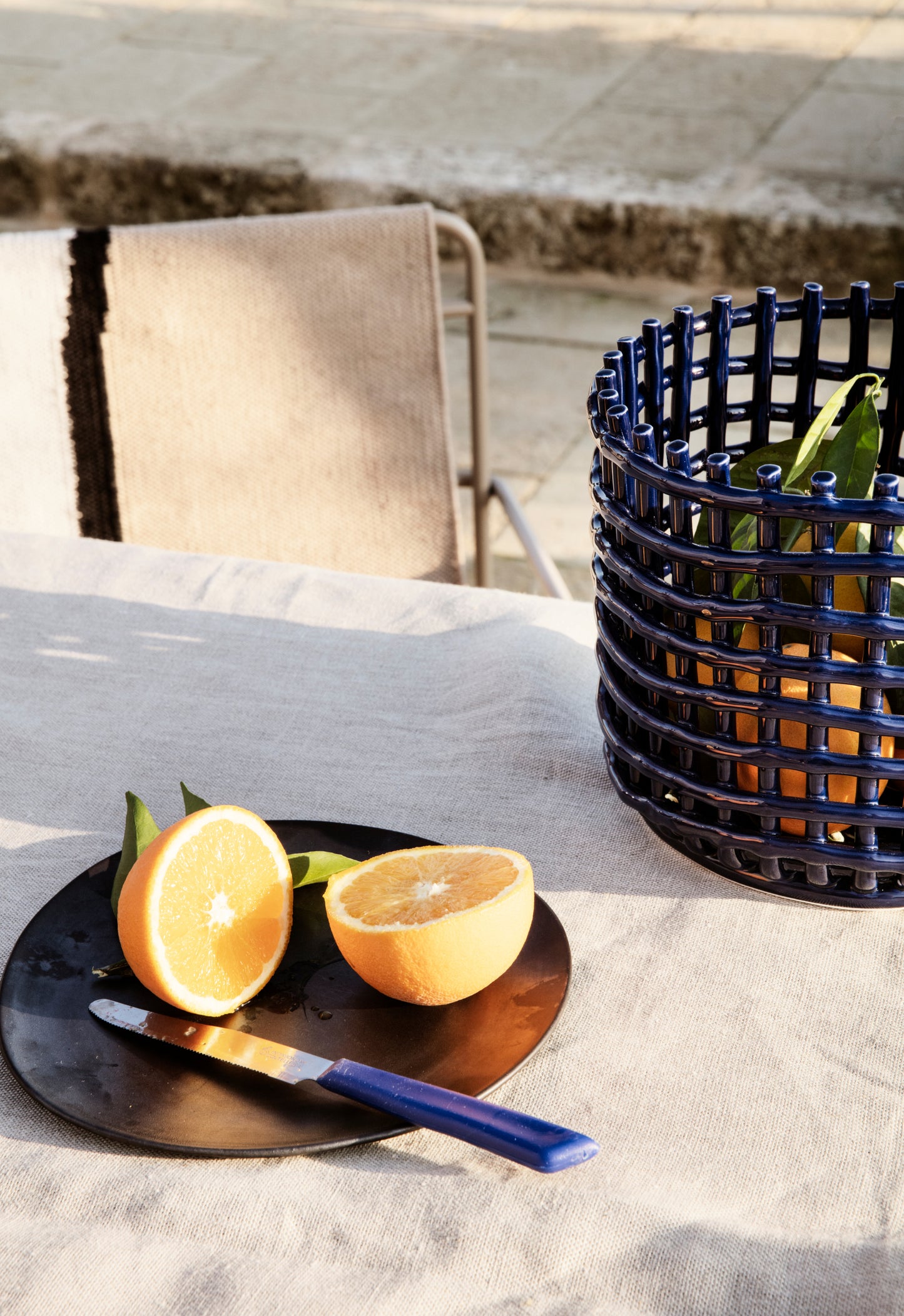 Ferm Living Desert lepotuoli cashmere/soil