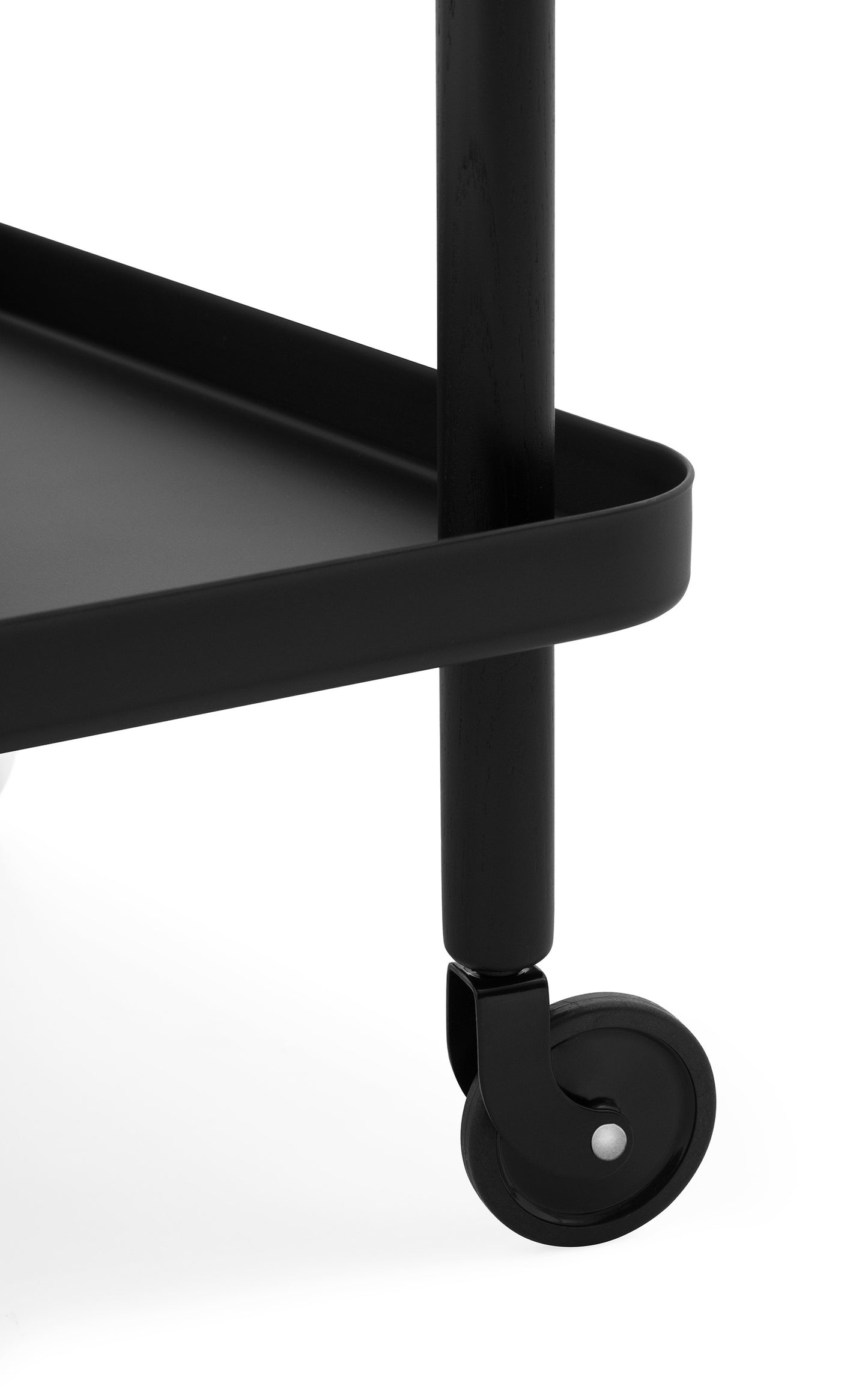 Normann Copenhagen Block tarjoiluvaunu kokomusta