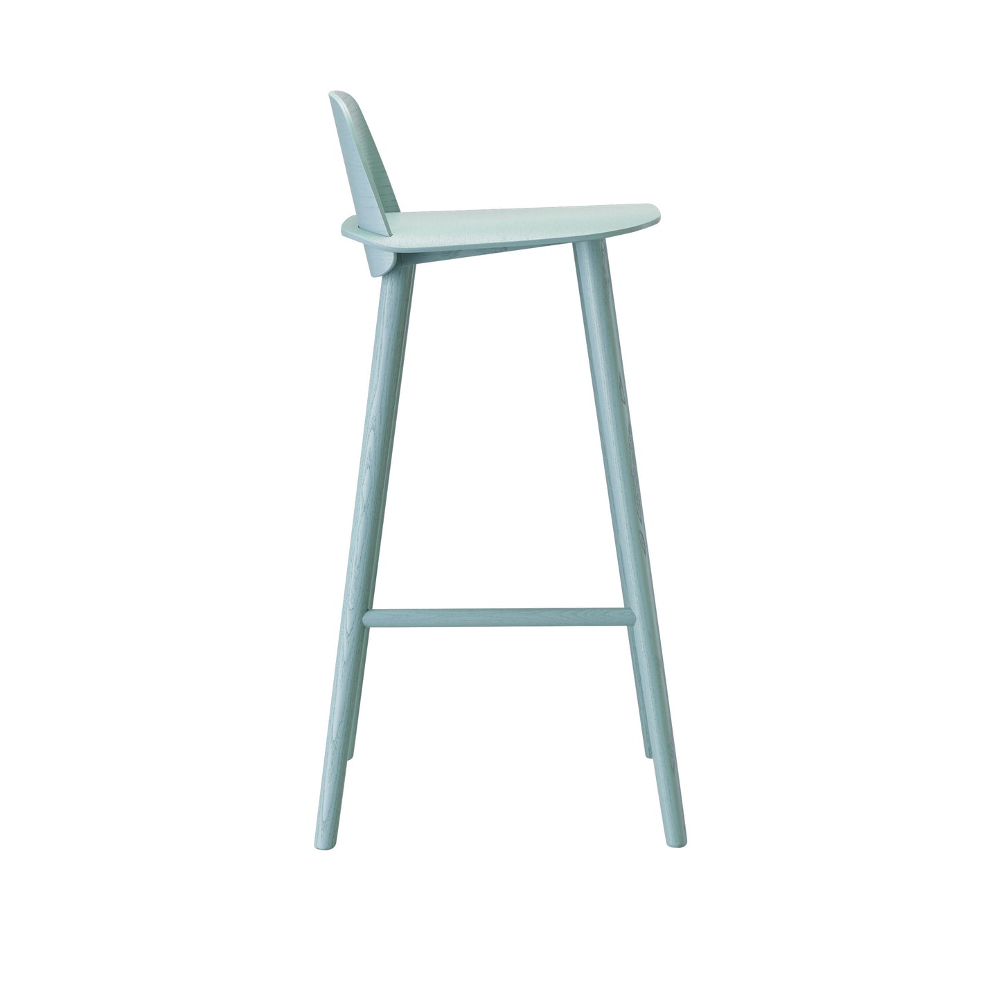 Muuto Nerd korkea baarituoli petrooli
