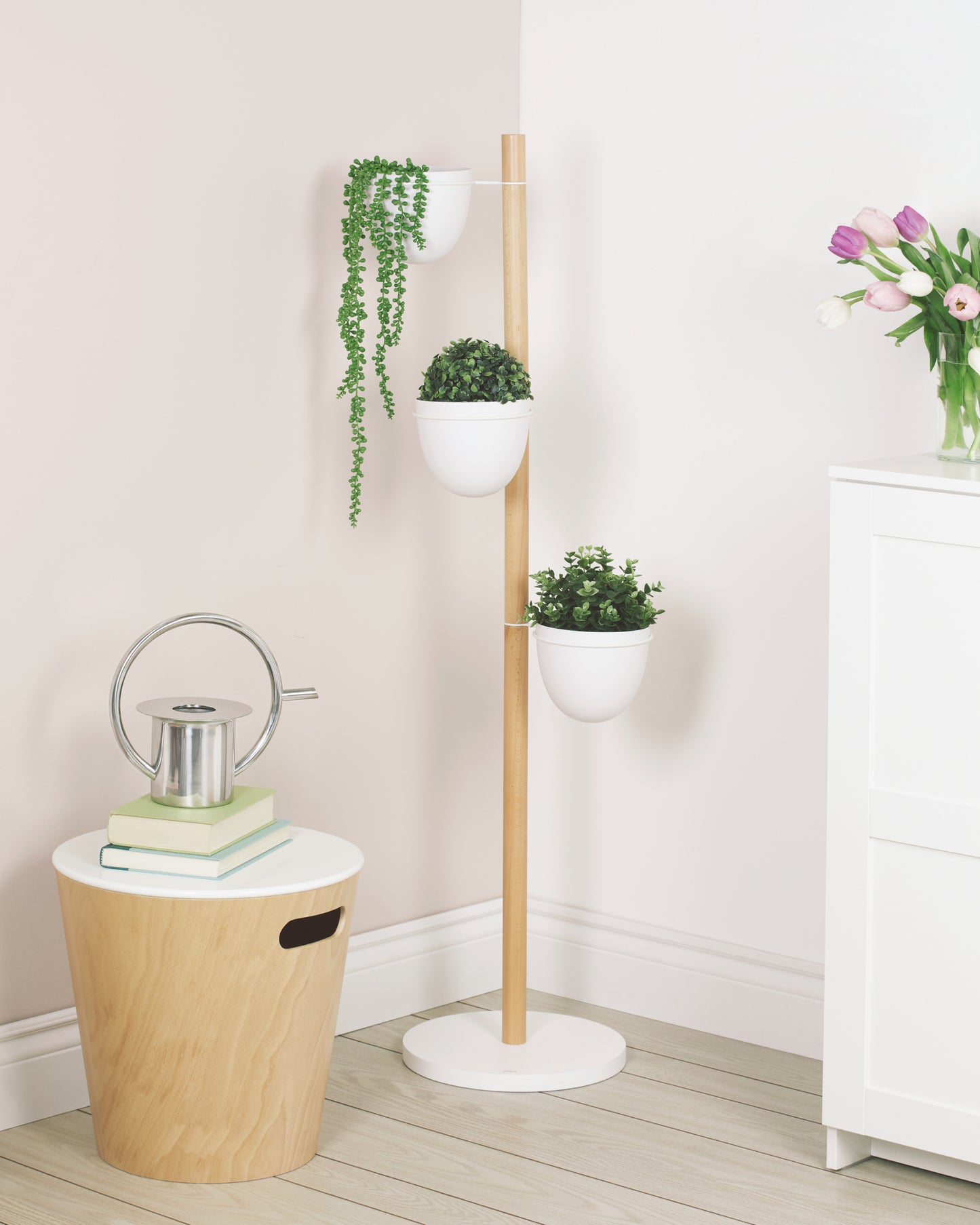 Umbra Floristand ruukkuteline valkoinen/natural