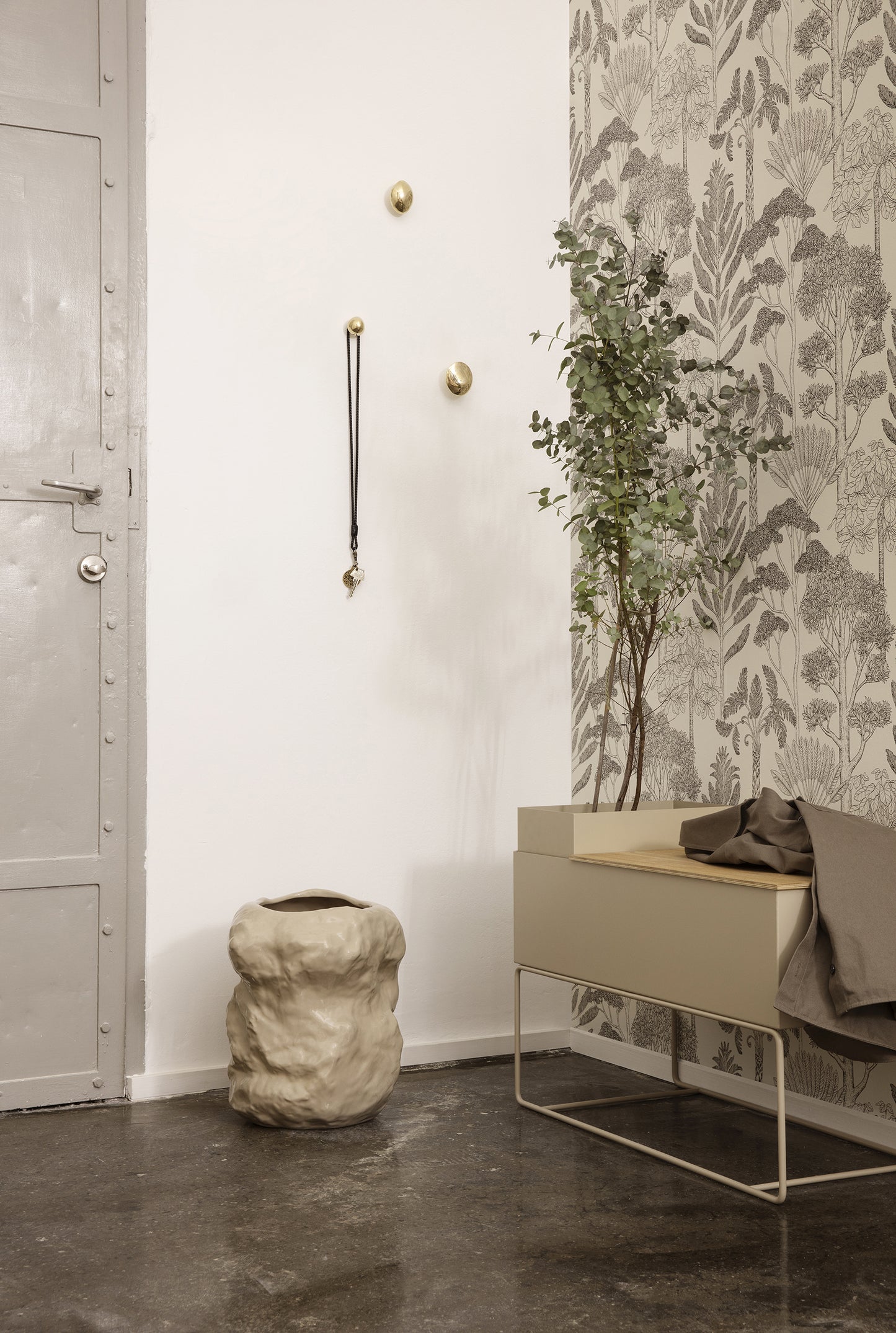 Ferm Living Lemon ripustin messinki
