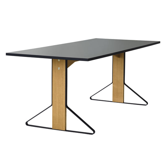 Artek Kaari REB 001 pöytä harmaa linoleum/tammi