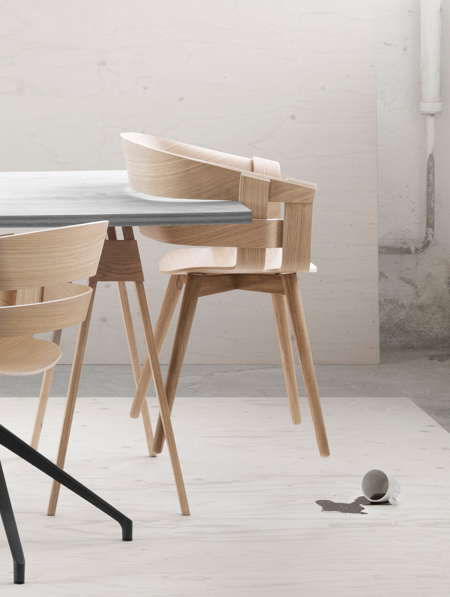 Design House Stockholm Wick tuoli tammi