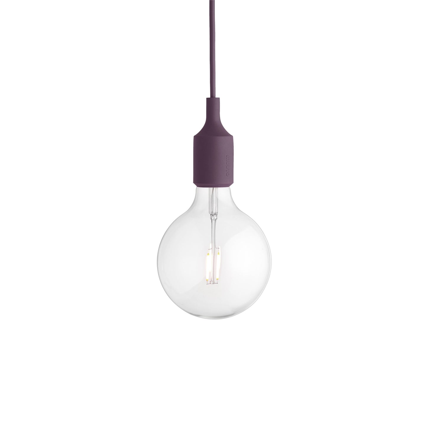 Muuto E27 valaisin burgundinpunainen