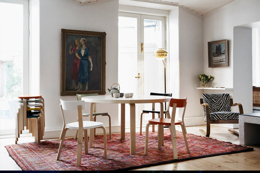 Artek 91 pöytä koivuviilutettu