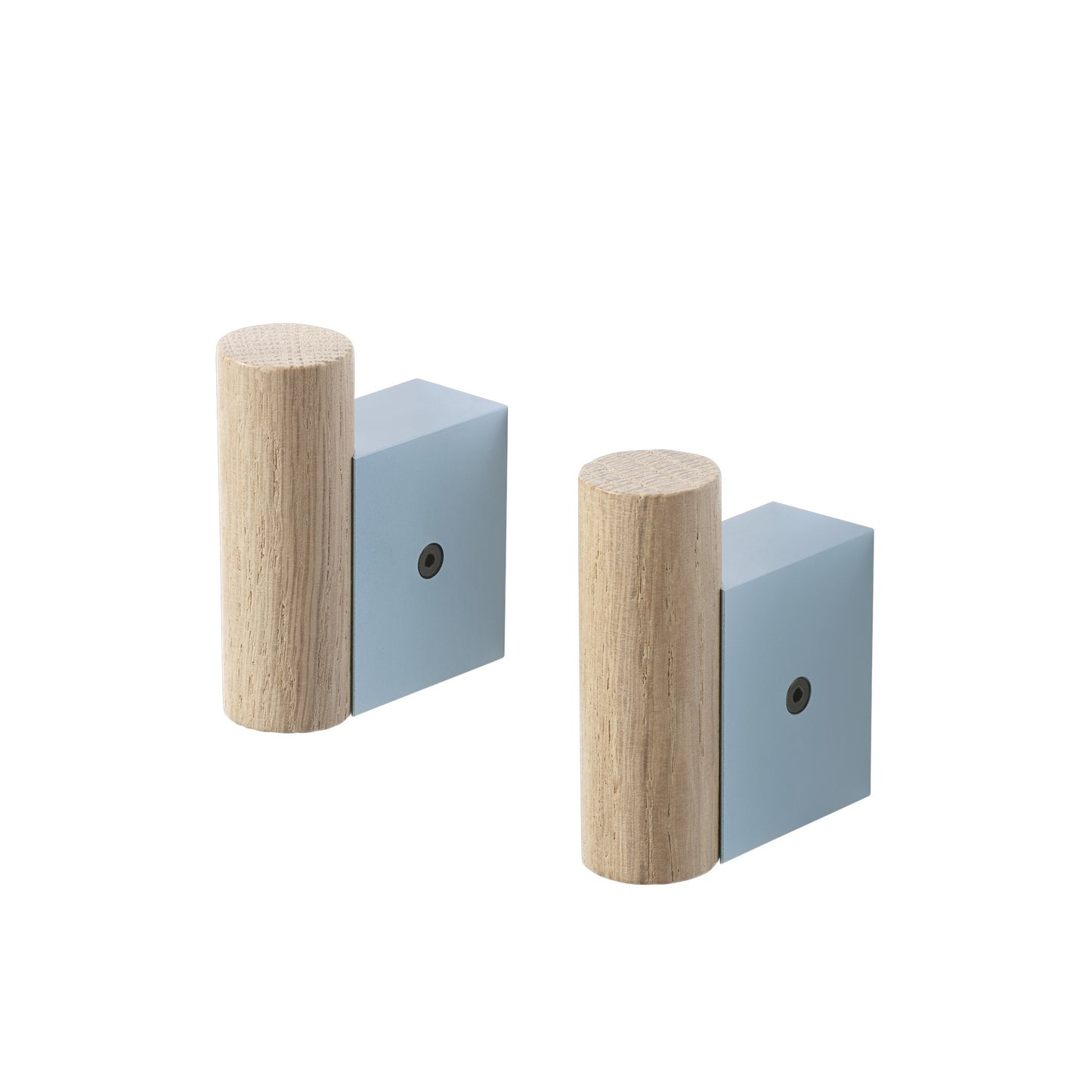 Muuto Attach ripustin 2kpl tammi/sininen