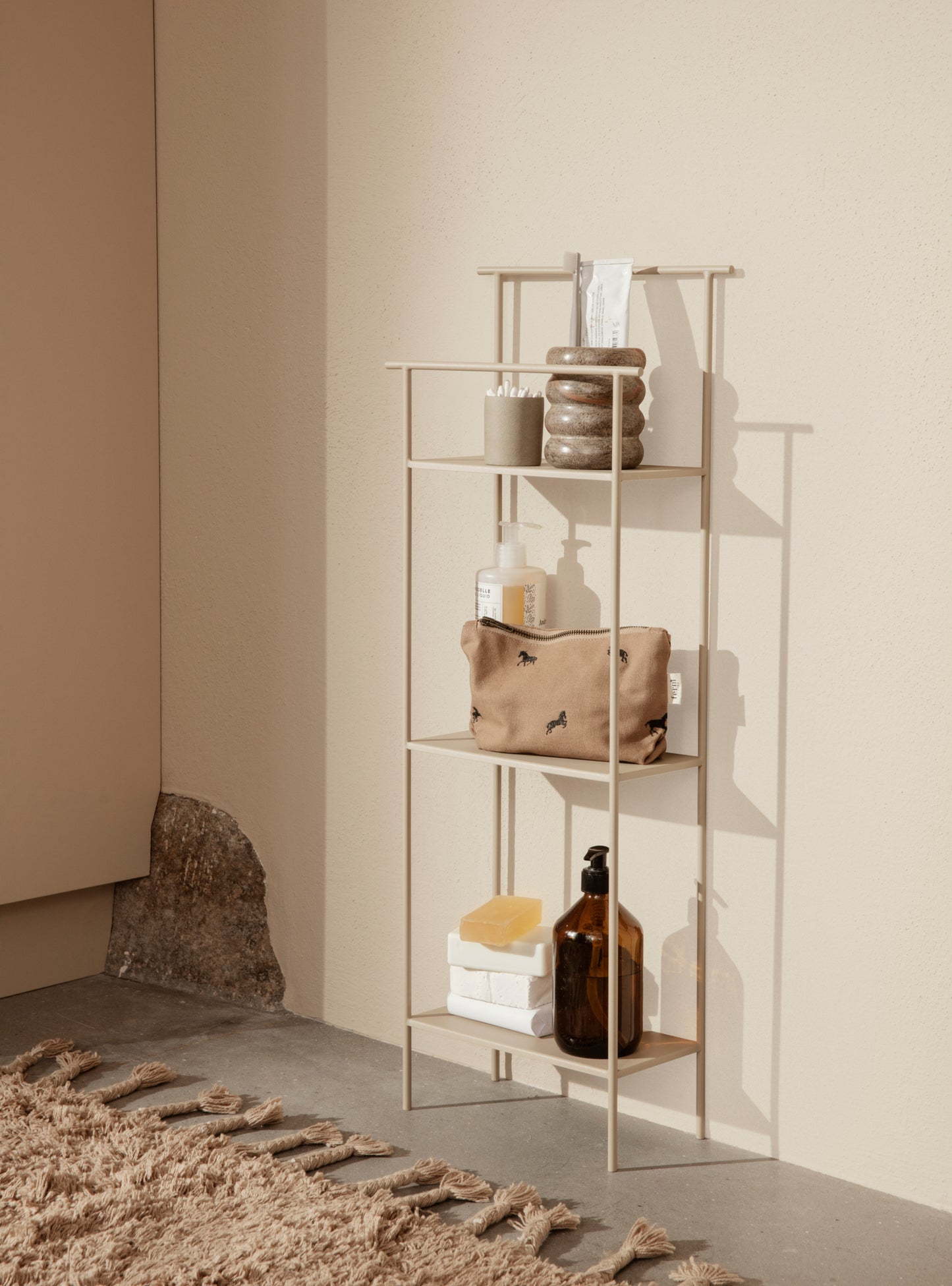Ferm Living Amass matto 140x140 hiekka