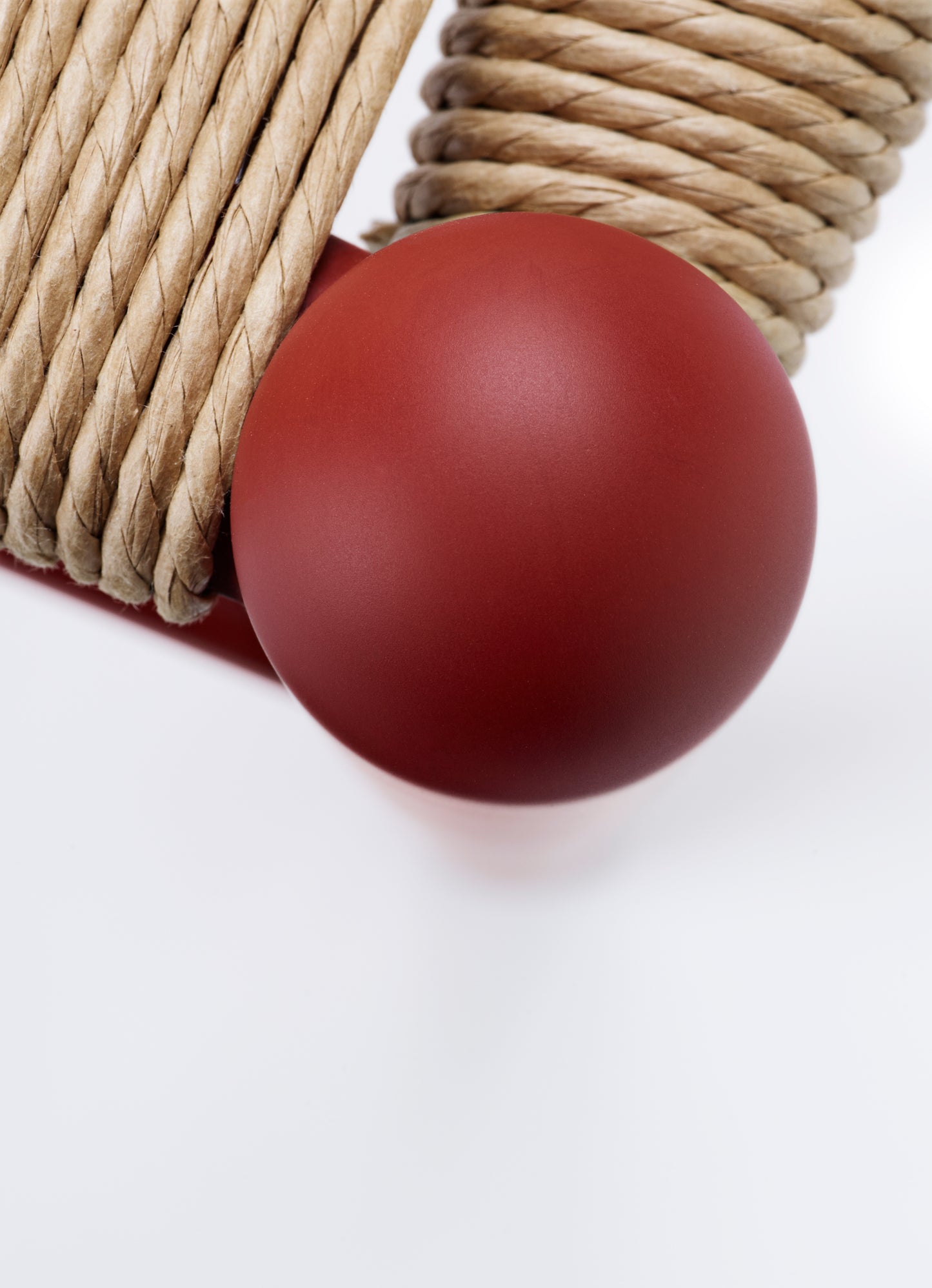 Carl Hansen & Søn CH24 Wishbone Soft punainen pyökki/luonnonväri