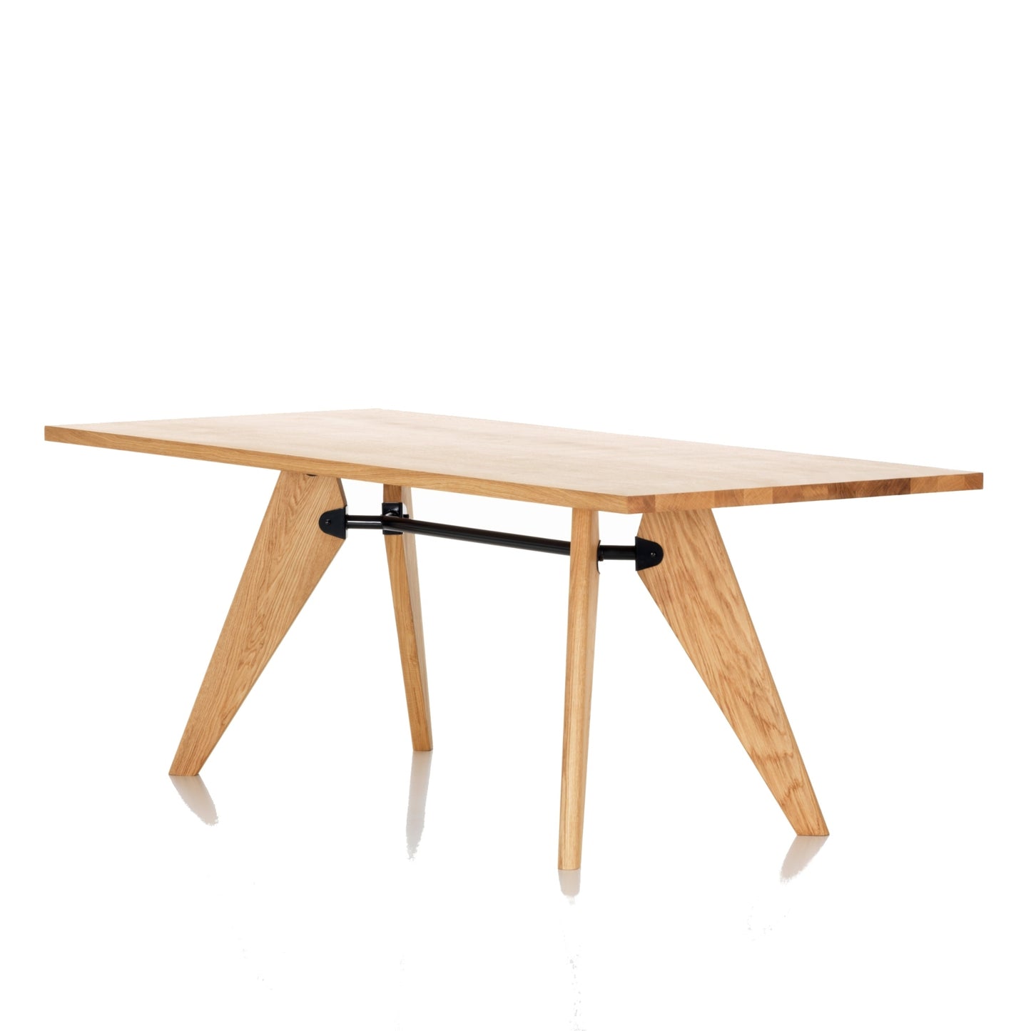 Vitra Solvay pöytä 200x90 öljytty tammi