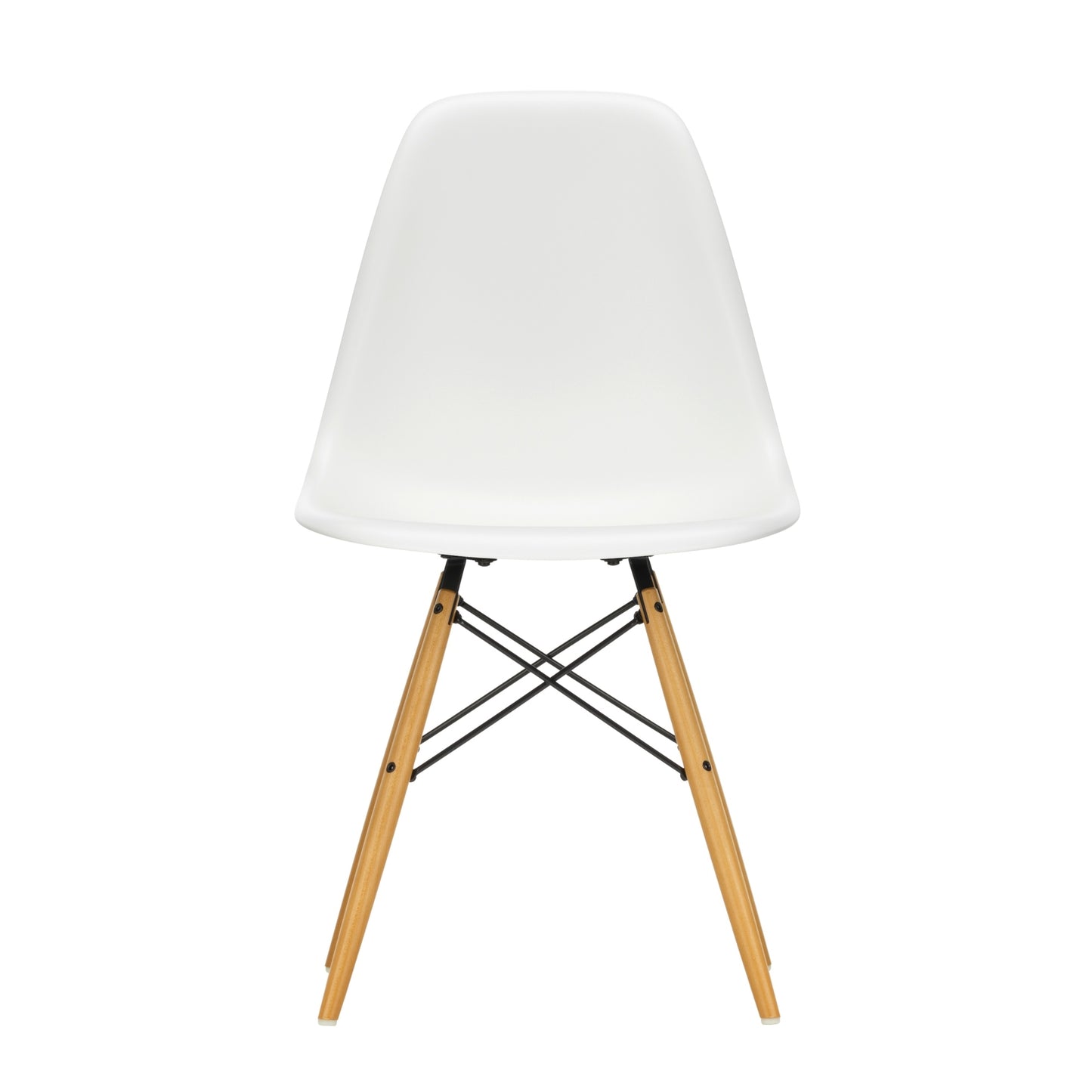 Vitra Eames DSW tuoli valkoinen/vaahtera