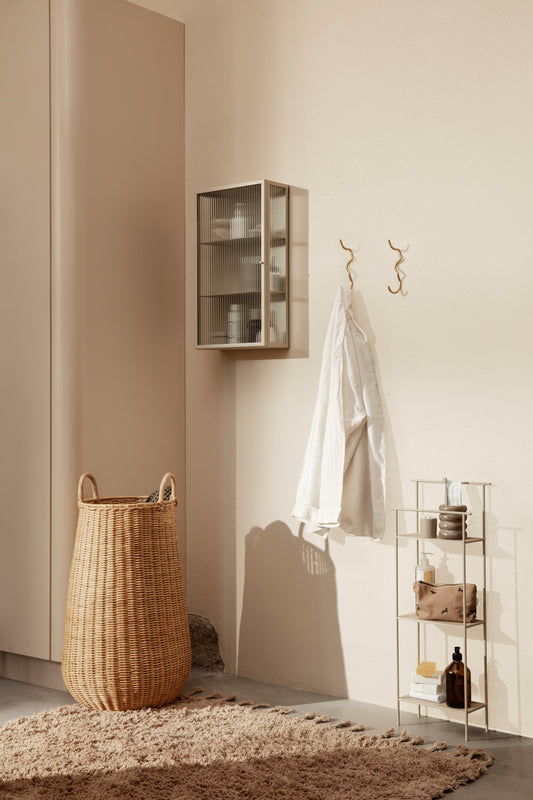 Ferm Living Curvature koukku messinki