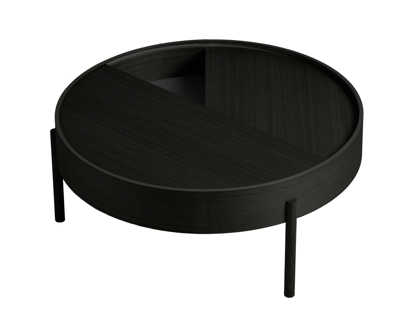 WOUD Arc sohvapöytä 89cm musta