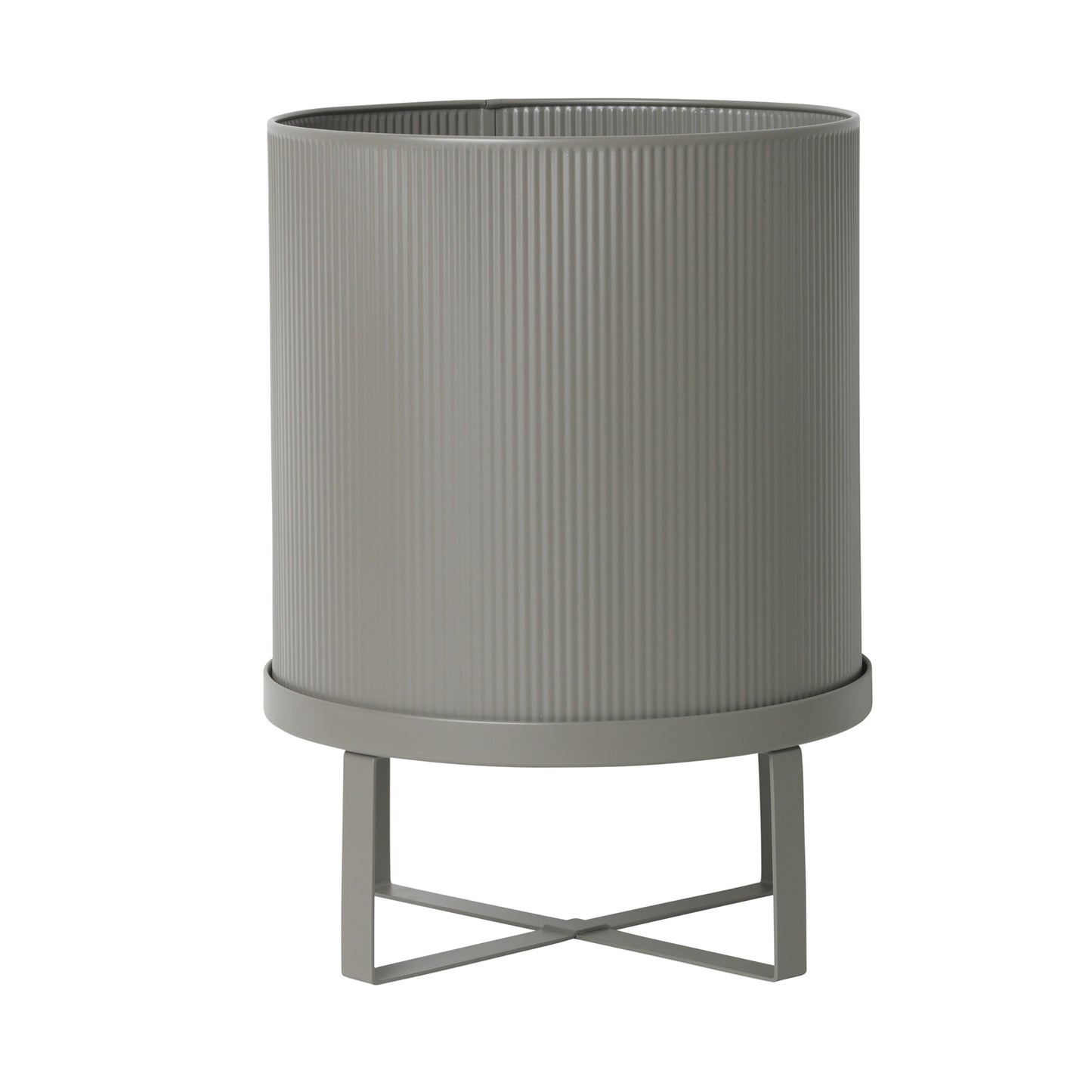 Ferm Living Bau ruukku iso lämmin harmaa