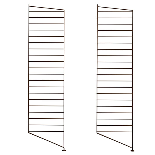 String System lattiapaneeli 115x30 ruskea 2 kpl