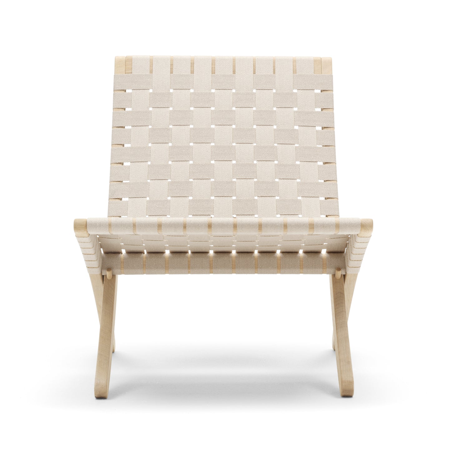 Carl Hansen & Søn MG501 Cuba lepotuoli öljytty tammi/valkoinen