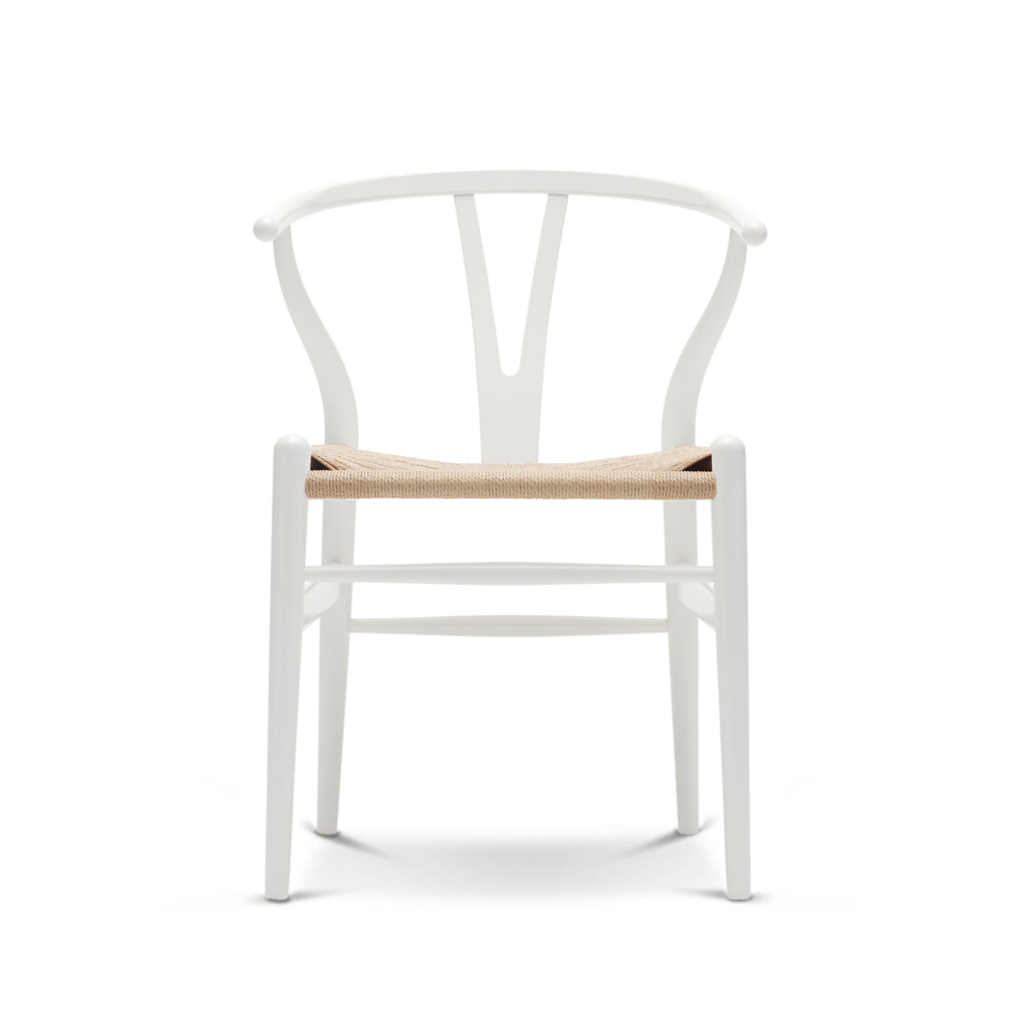 Carl Hansen & Søn CH24 Wishbone valkoinen pyökki/luonnonväri