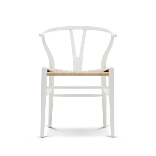 Carl Hansen & Søn CH24 Wishbone valkoinen pyökki/luonnonväri