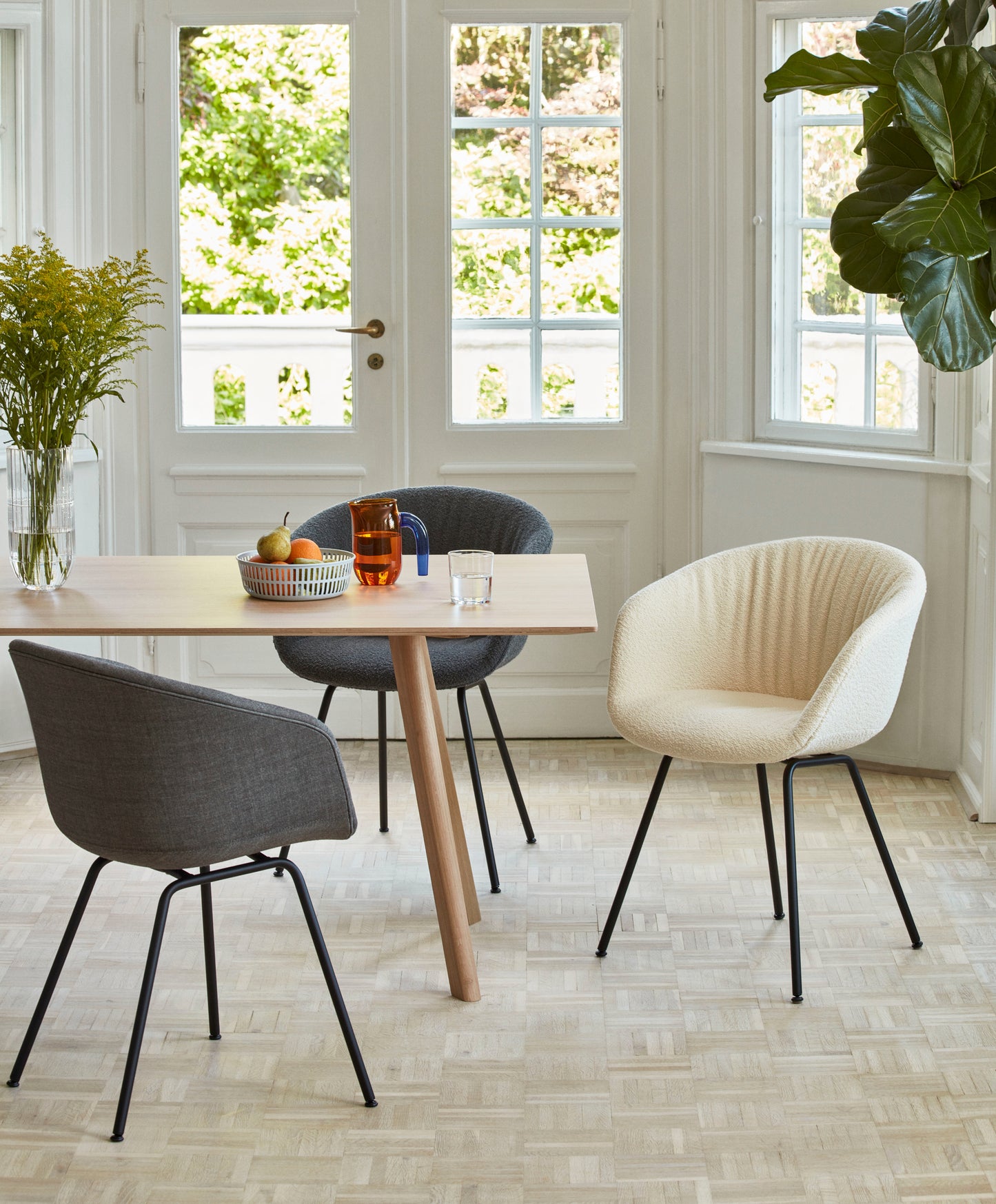HAY CPH30 pöytä 200x90 lakattu tammi