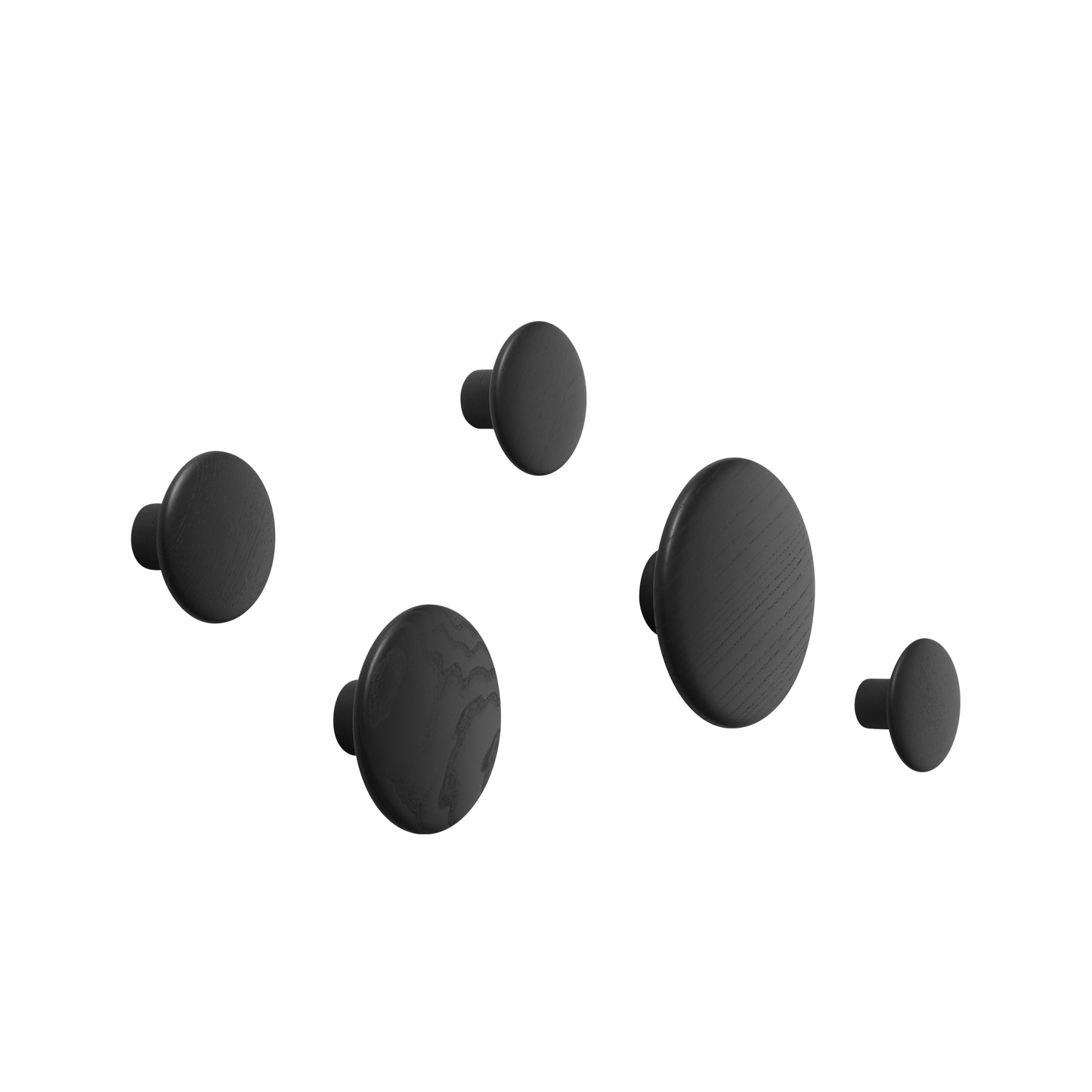 Muuto Dots ripustin 5 kpl musta