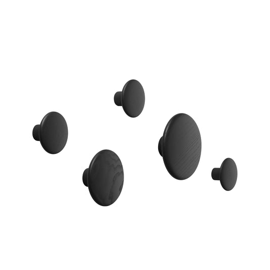 Muuto Dots ripustin 5 kpl musta