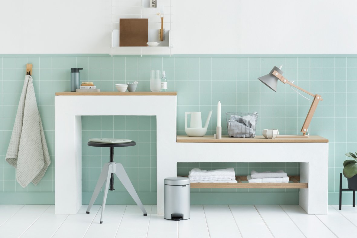 Brabantia newIcon poljinroska-astia metallinharmaa