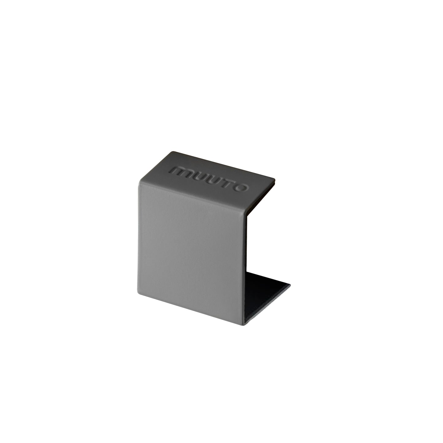Muuto Stacked kiinnike 5kpl tummanharmaa