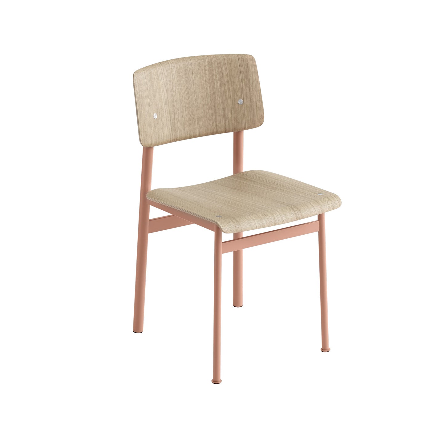 Muuto Loft tuoli tammi/roosa