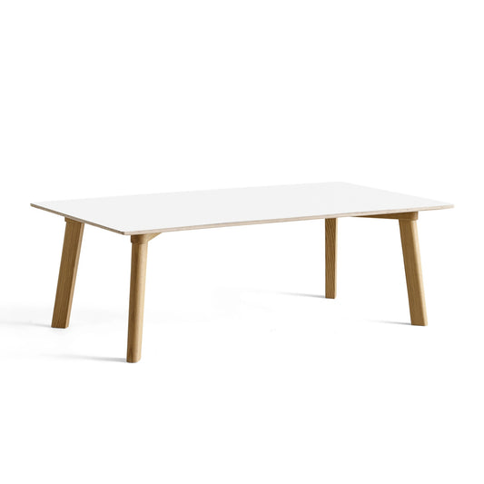 HAY CPH Deux 250 sohvapöytä 120x60 valkoinen laminaatti/tammi
