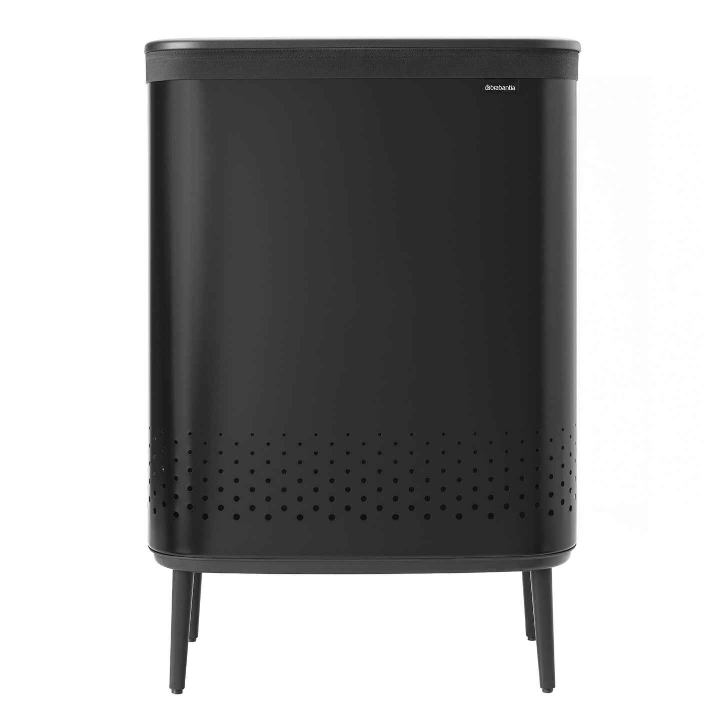 Brabantia Bo hi pyykkikori 2 x 45l mattamusta