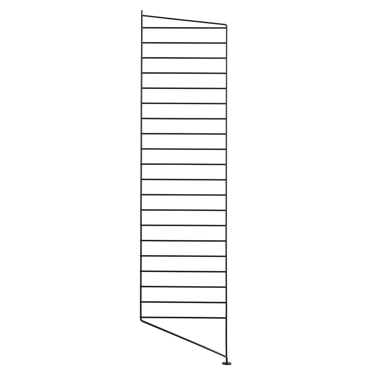 String System lattiapaneeli 115x30 musta