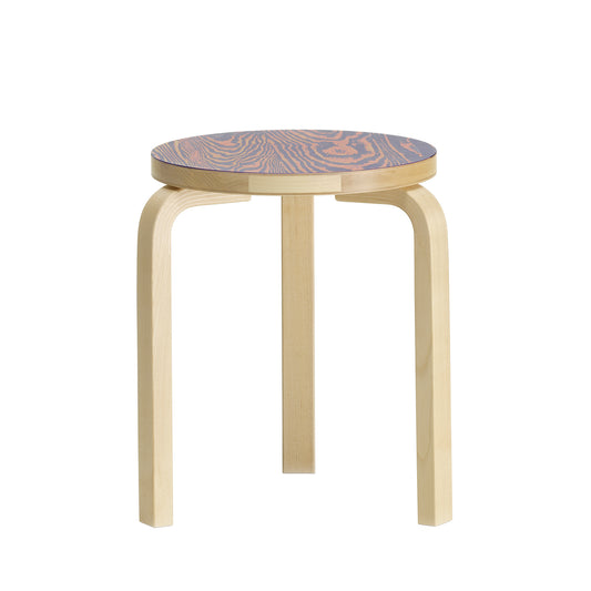 Artek 60 ColoRing jakkara istuin koralli/violetti
